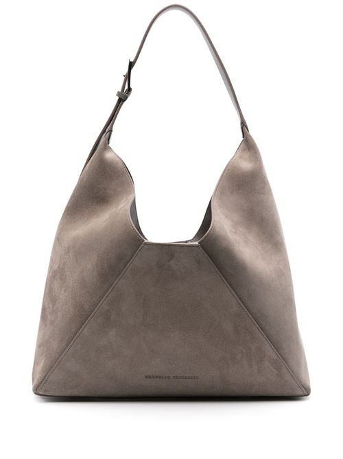 Borsa in pelle scamosciata BRUNELLO CUCINELLI | MBHID3678C8212